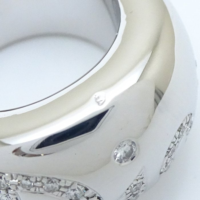 Dior Diamond Ring K18WG White Gold