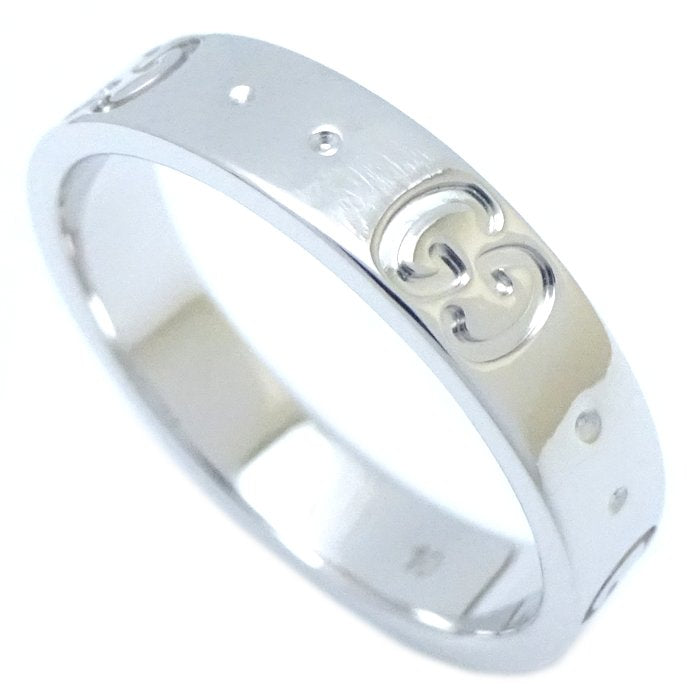 Gucci Icon Ring K18 White Gold