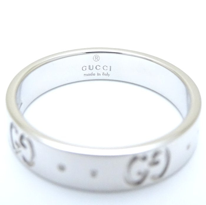 Gucci Icon Ring K18 White Gold