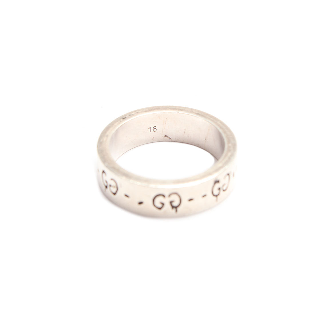 Sterling Silver GG Ghost Ring