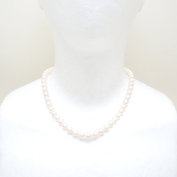 Tasaki Silver Pearl Necklace