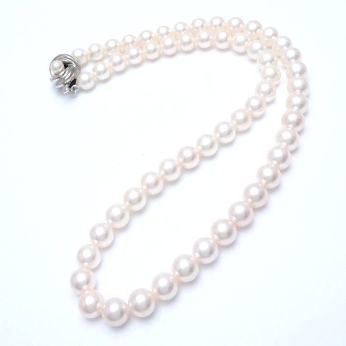 Tasaki Silver Pearl Necklace