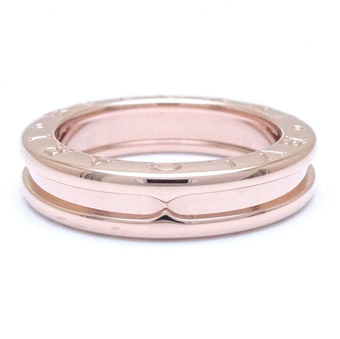 Bvlgari B.zero1 Ring 1 Band XS K18PG Pink Gold