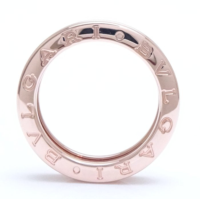 Bvlgari B.zero1 Ring 1 Band XS K18PG Pink Gold