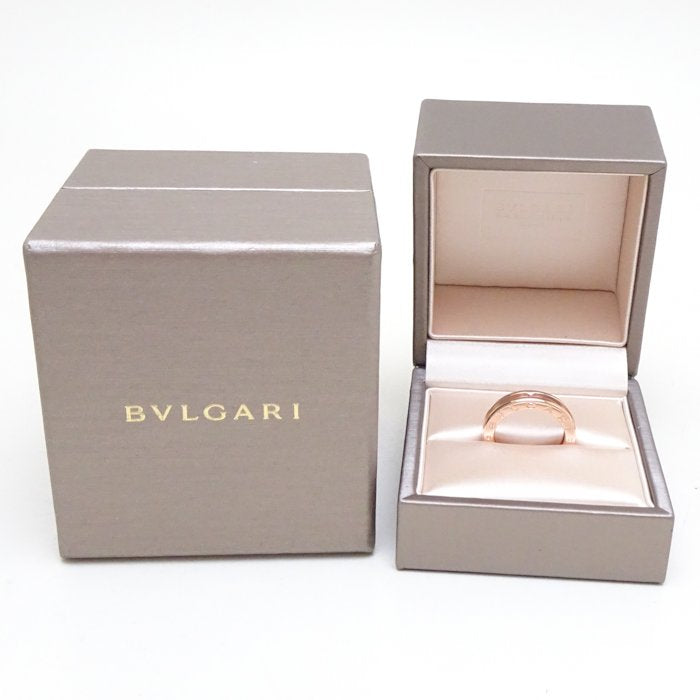 Bvlgari B.zero1 Ring 1 Band XS K18PG Pink Gold