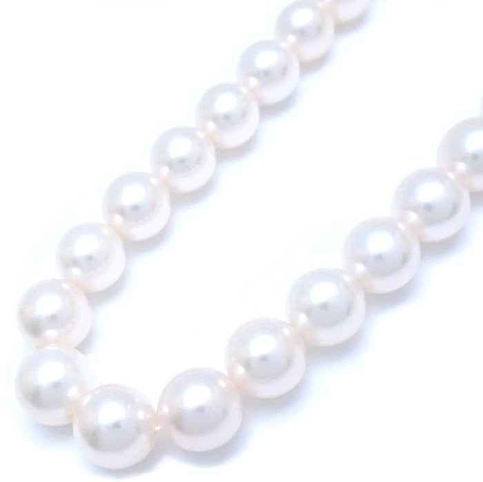 Mikimoto Silver Akoya Pearl Necklace 41cm