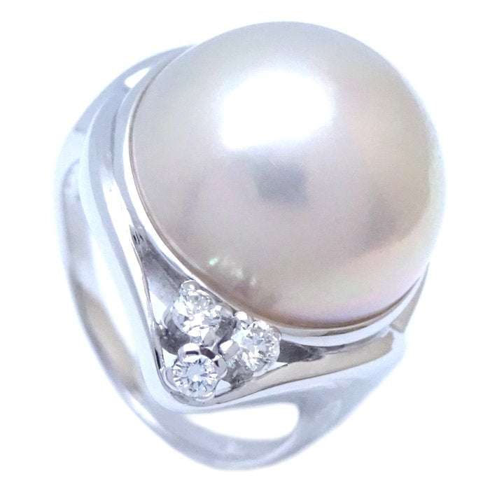 TASAKI Mabe Pearl Ring K14WG 16