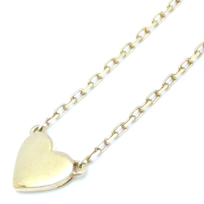 AHKAH Heart Necklace K18YG Yellow Gold