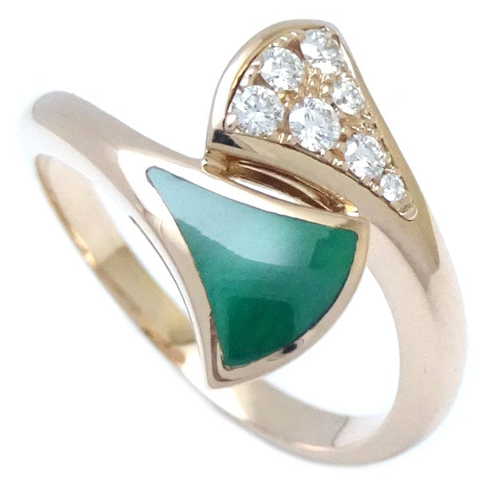 Bvlgari Diva Dream Ring Malachite Diamond