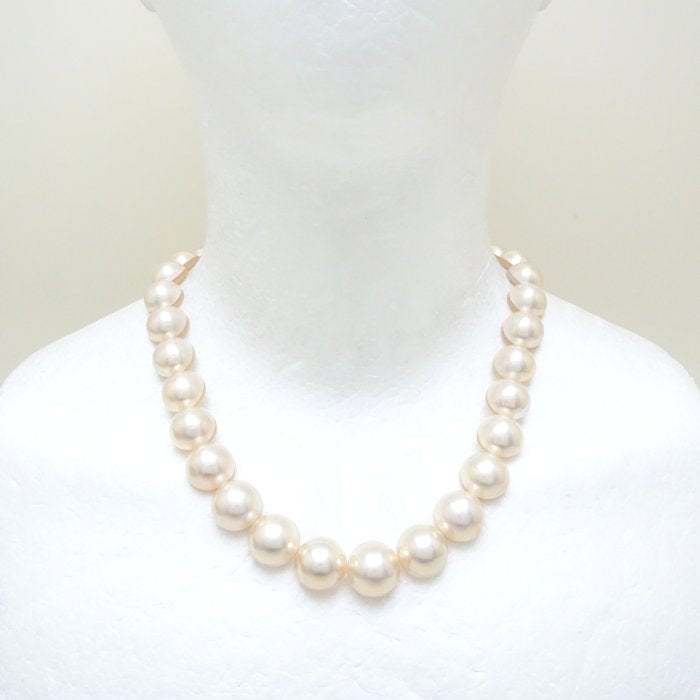 TASAKI Mabe Pearl Necklace K14WG White Gold