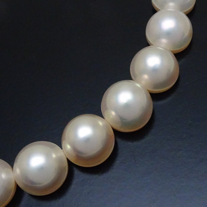 TASAKI Mabe Pearl Necklace K14WG White Gold