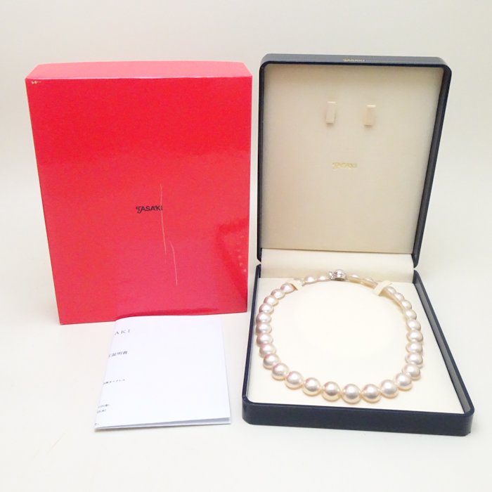 TASAKI Mabe Pearl Necklace K14WG White Gold