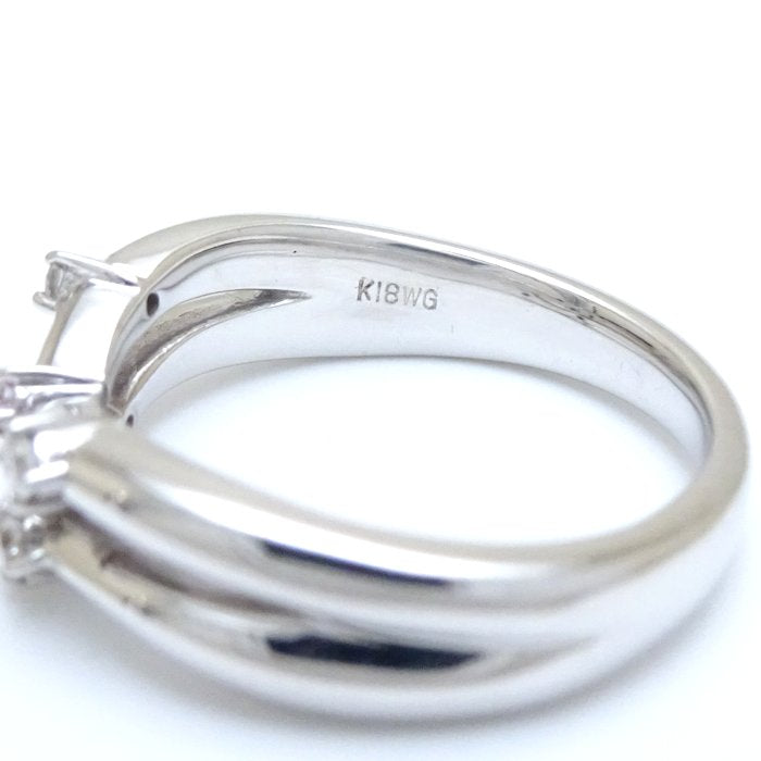 Take-Up Diamond Ring K18WG 9.5