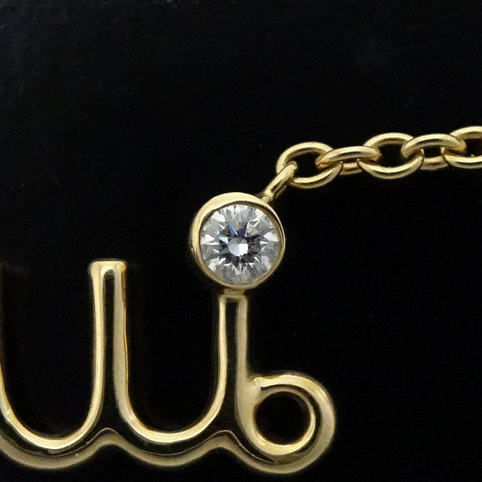 Dior Oui Necklace Diamond K18YG