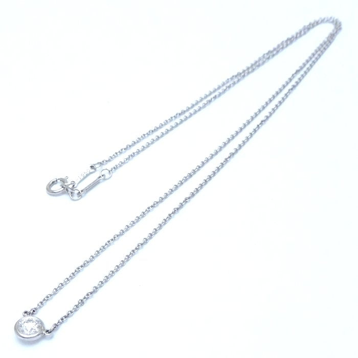 Tiffany & Co Diamond Necklace Pt950 Platinum