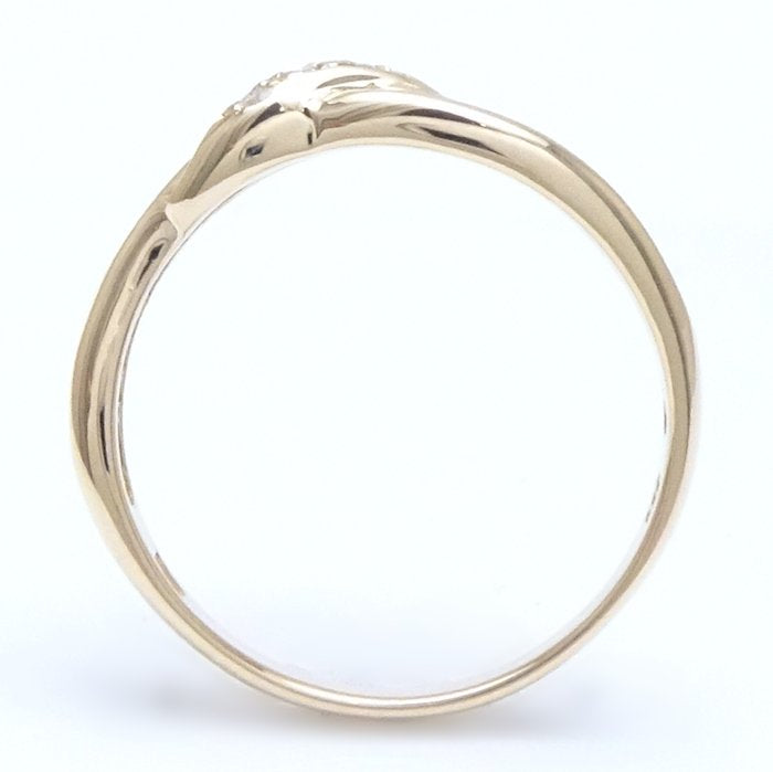 VENDOME Aoyama Diamond Ring K18YG Yellow Gold