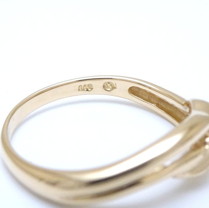 VENDOME Aoyama Diamond Ring K18YG Yellow Gold