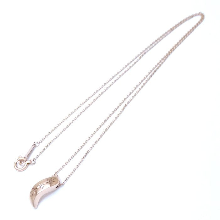 4℃ Diamond Necklace K18PG Pink Gold