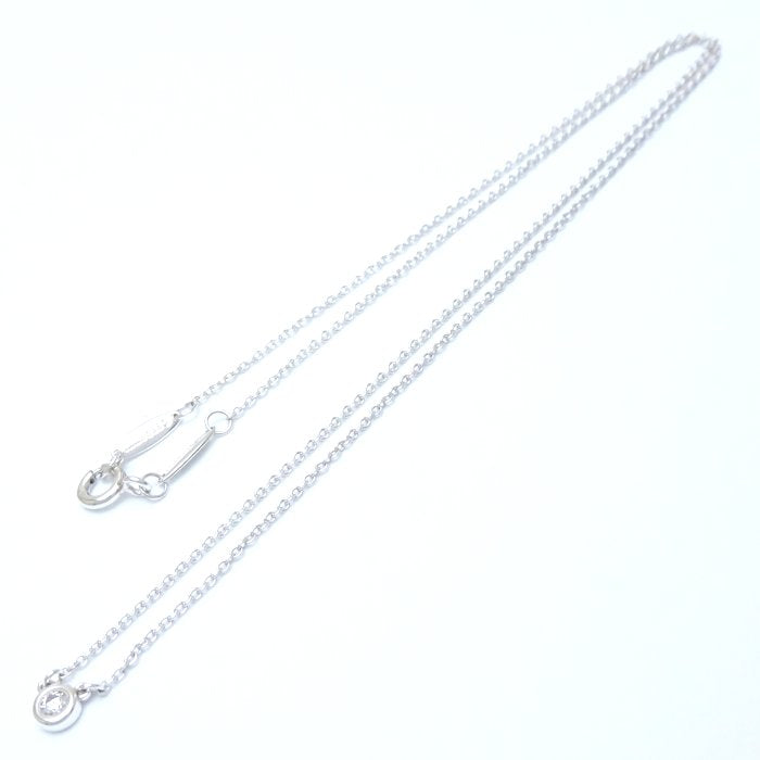 Tiffany & Co Silver 925 Diamond Necklace