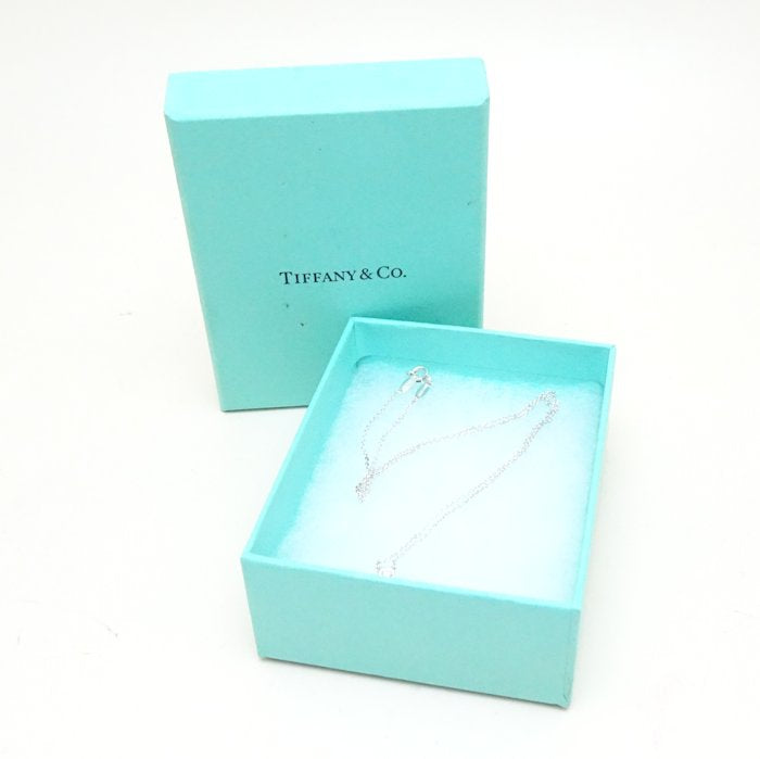 Tiffany & Co Silver 925 Diamond Necklace