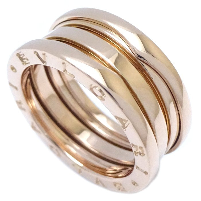 Bvlgari B.zero1 Ring 3 Band K18PG Pink Gold