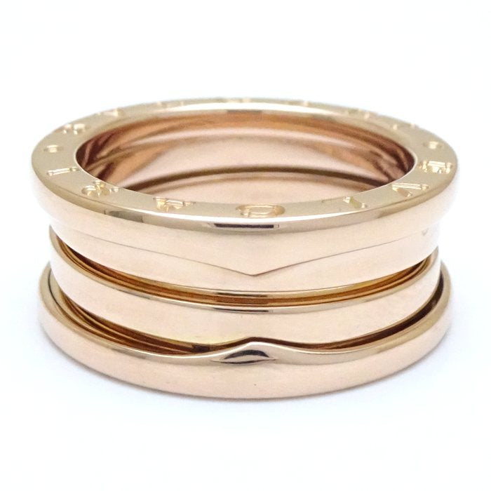 Bvlgari B.zero1 Ring 3 Band K18PG Pink Gold