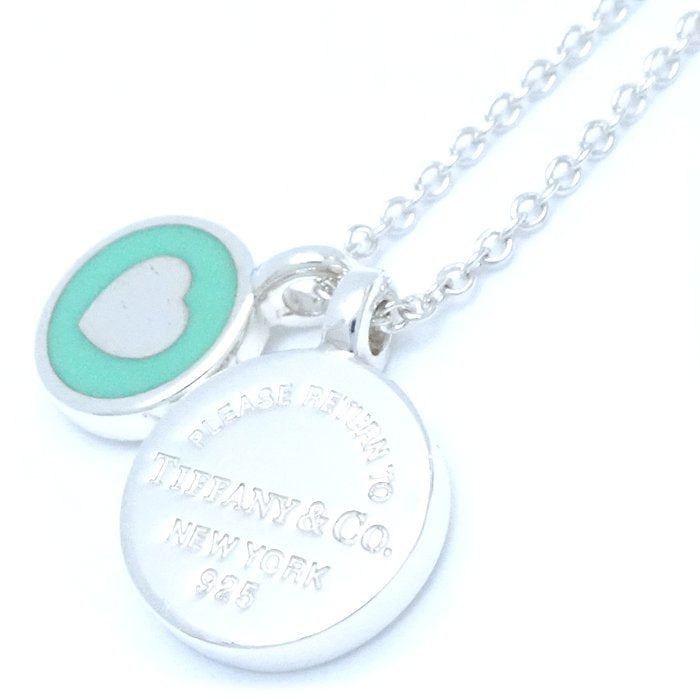 Tiffany & Co Silver Circle Duo Necklace