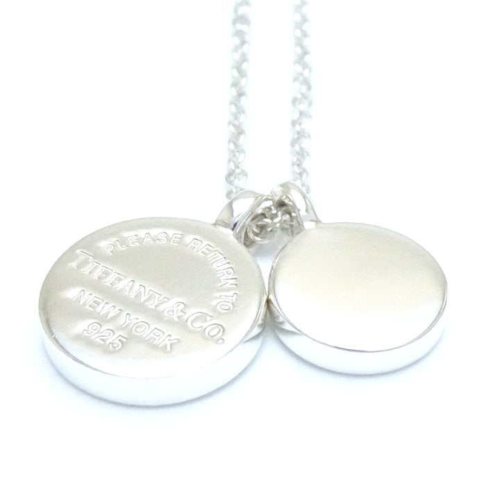 Tiffany & Co Silver Circle Duo Necklace