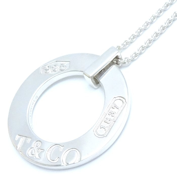 Tiffany & Co Atlas Circle Silver Necklace