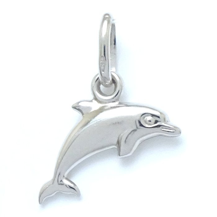 UNOAERRE Dolphin Pendant K18WG White Gold