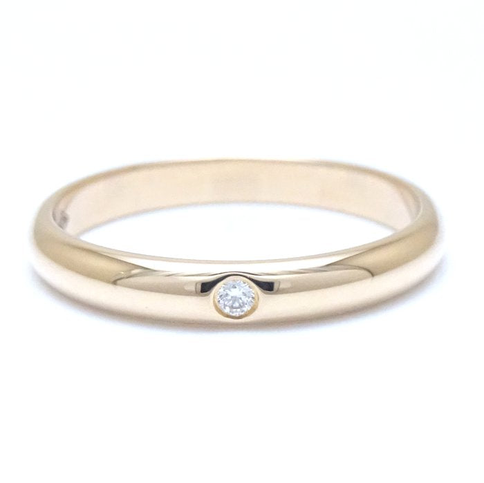 Cartier 1895 Wedding Ring 1P Diamond K18YG