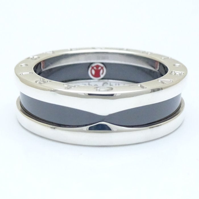 Bvlgari B.zero1 Ring Silver 925 Black Ceramic