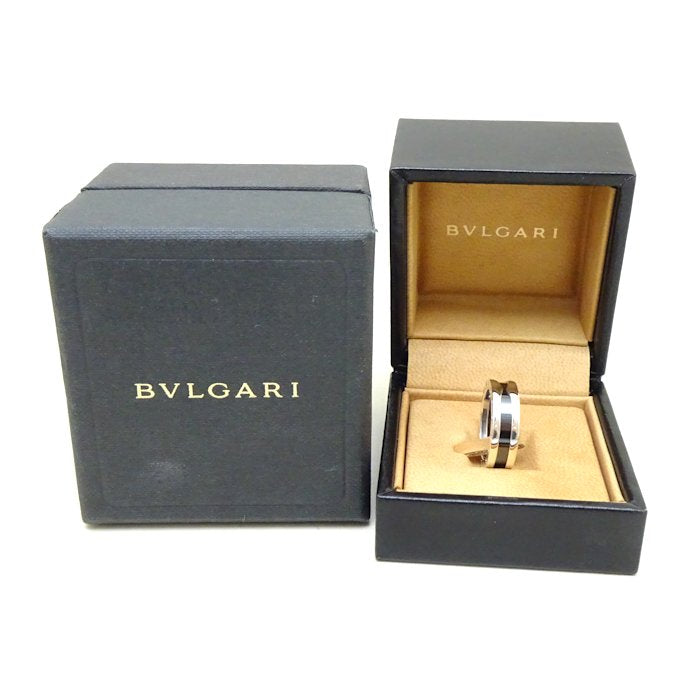 Bvlgari B.zero1 Ring Silver 925 Black Ceramic