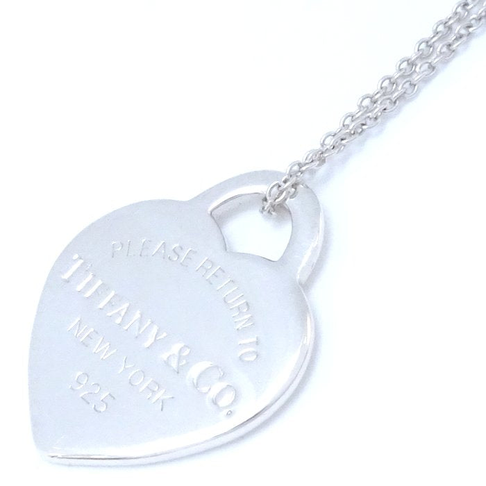 Tiffany & Co Heart Tag Necklace Silver 925