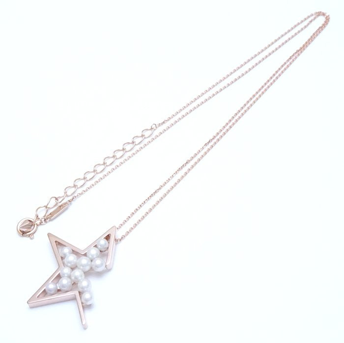 TASAKI Abstract Star Pearl Necklace 18K Gold