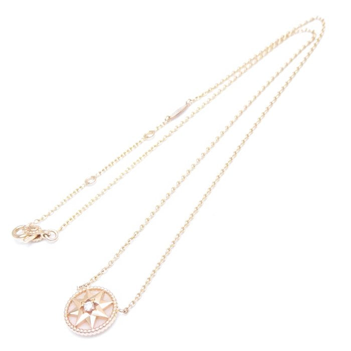 Dior Rose Des Vents Necklace Diamond Opal K18PG