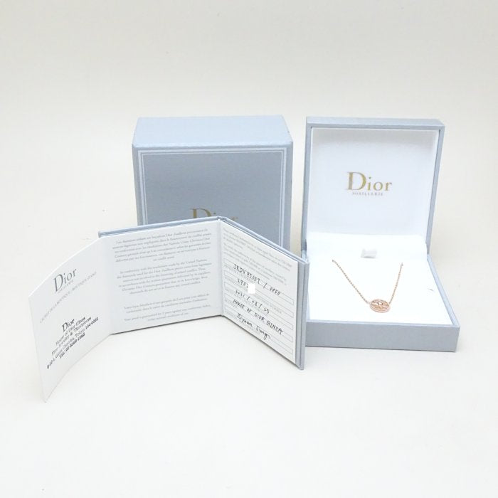 Dior Rose Des Vents Necklace Diamond Opal K18PG