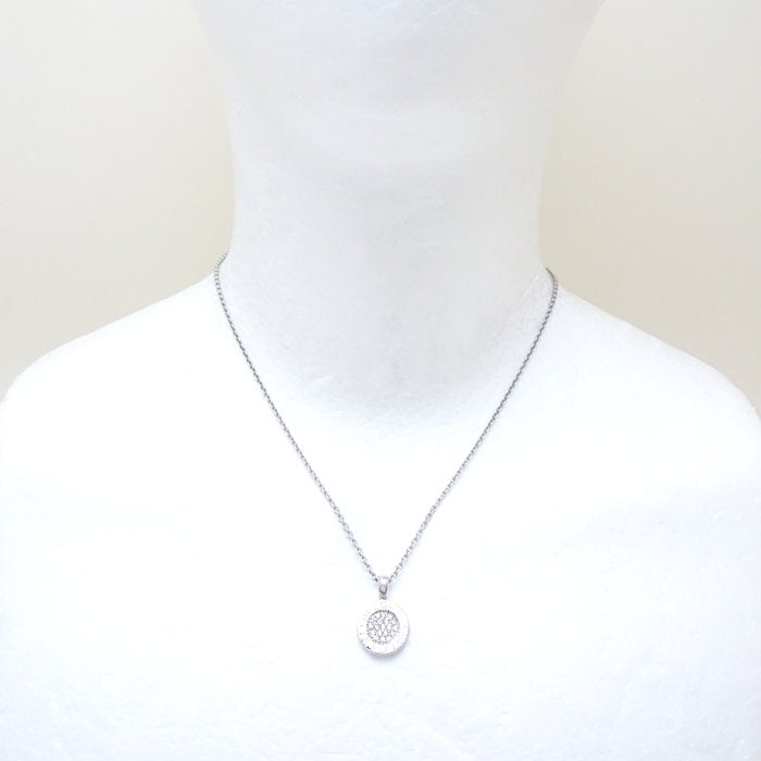 Bvlgari Diamond Necklace K18WG White Gold