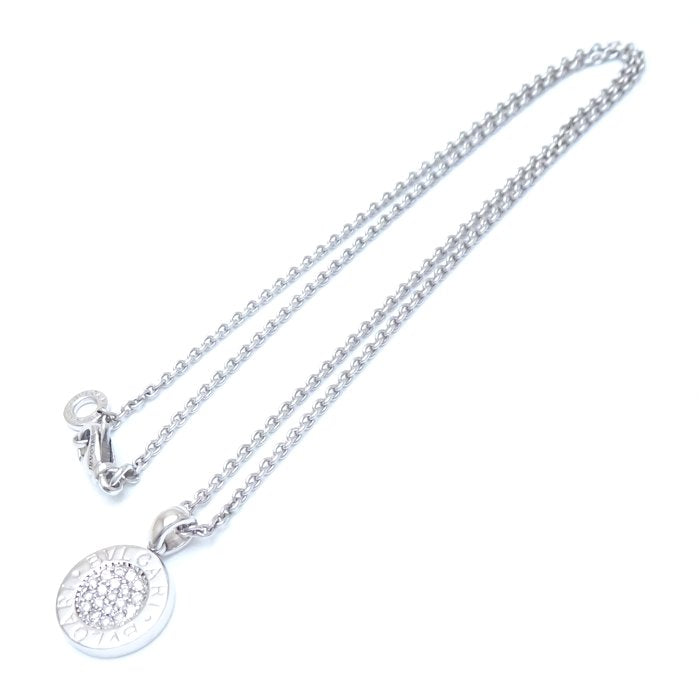 Bvlgari Diamond Necklace K18WG White Gold