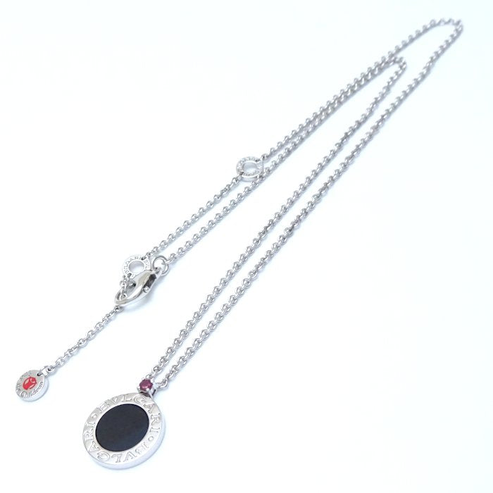 Bvlgari Silver Onyx Necklace Save the Children