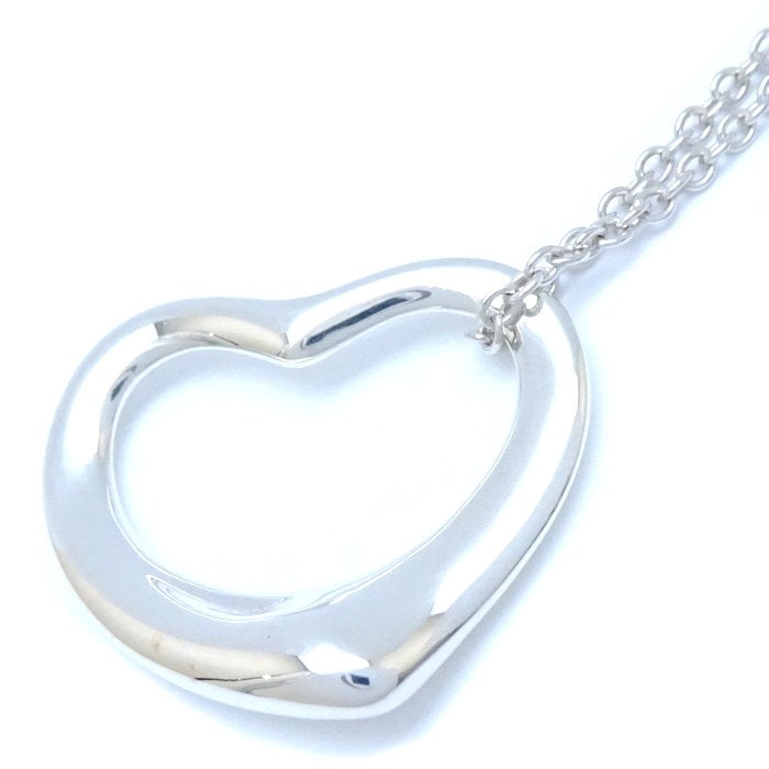 Tiffany & Co Open Heart Necklace Silver 925