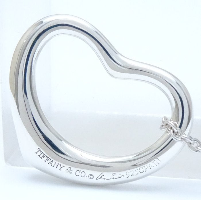 Tiffany & Co Open Heart Necklace Silver 925