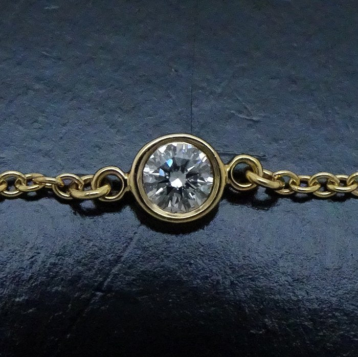 Tiffany & Co Diamond By the Yard Bracelet K18YG