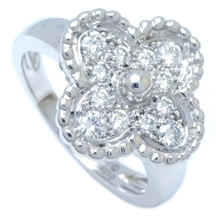 Van Cleef & Arpels Vintage Alhambra Diamond Ring