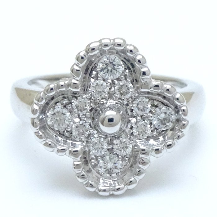 Van Cleef & Arpels Vintage Alhambra Diamond Ring