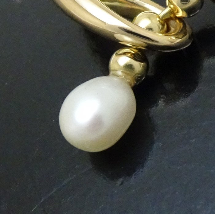 4℃ Pearl Ring K18YG Yellow Gold