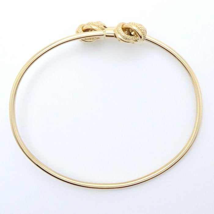 UNOAERRE K18YG Yellow Gold Bangle