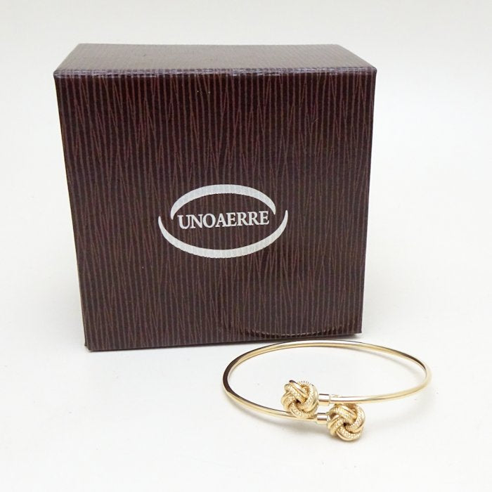 UNOAERRE K18YG Yellow Gold Bangle