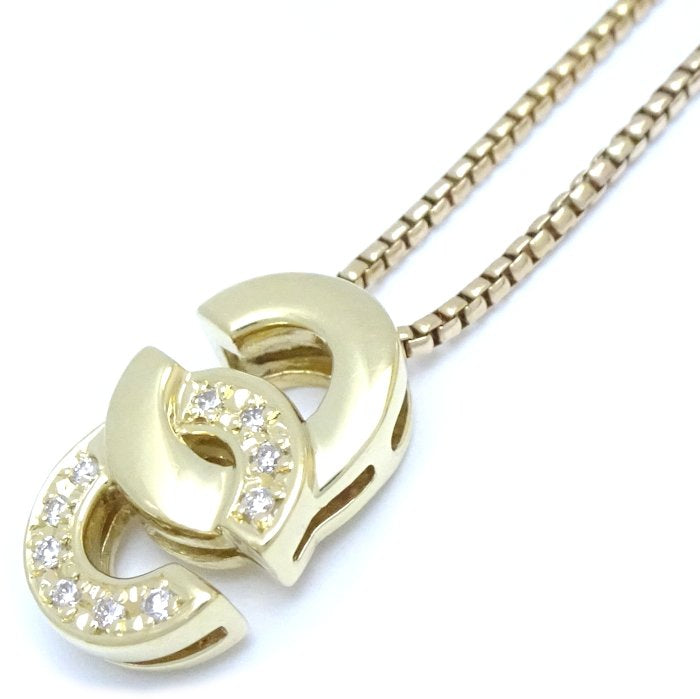 Celine Diamond Necklace K18YG Yellow Gold