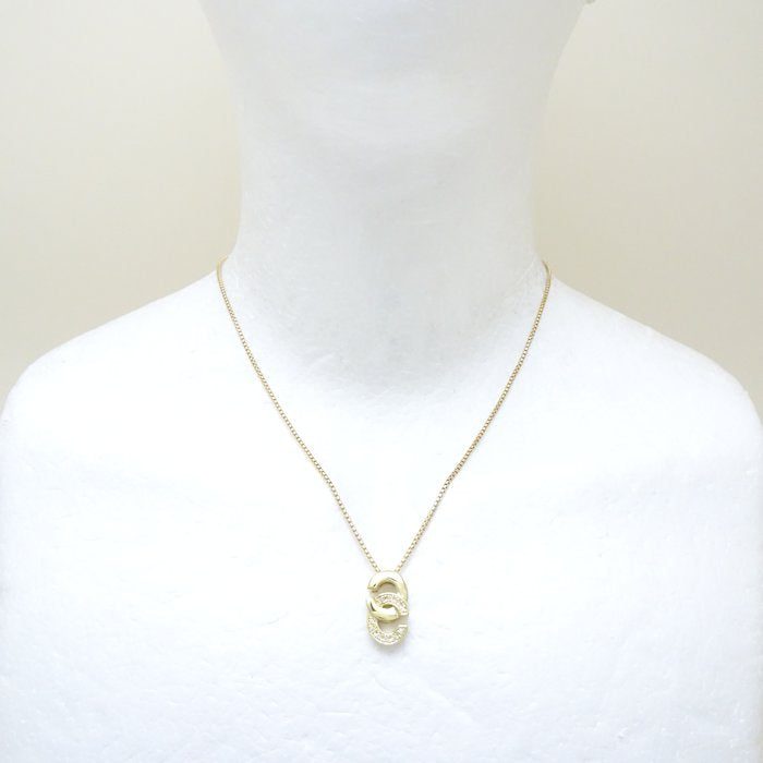 Celine Diamond Necklace K18YG Yellow Gold